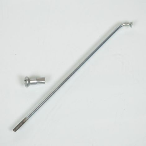 Rayon de jante avec écrou pour moto diamètre 3mm x 143mm x 115°