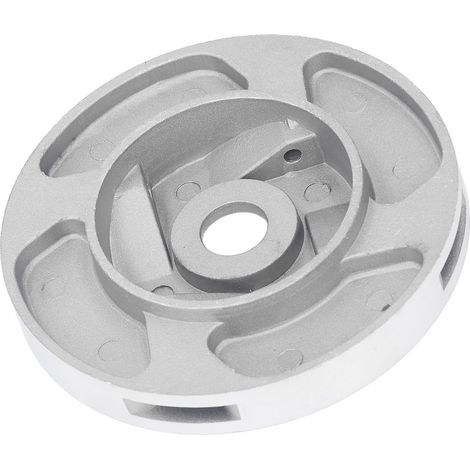 Schneidkopf für Freischneider, kreisförmig, Aluminiumlegierung, Ersatz für 4-Faden-Trimmerkopf, Rasentrimmer, Rasentrimmer-Zubehör (1/5)