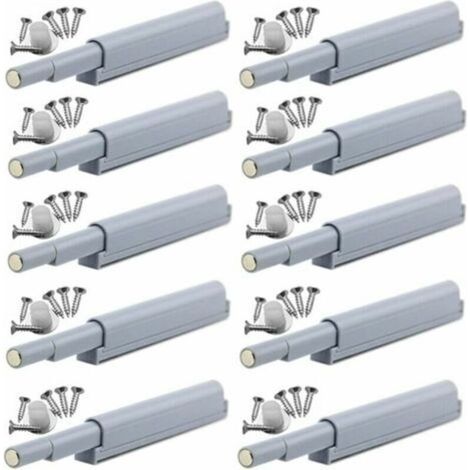 Appuyez pour ouvrir magnétique loquets Fermetures magnétiques push-open ouvre et ferme la porte avec une simple pression (10 pièces) (1/5)