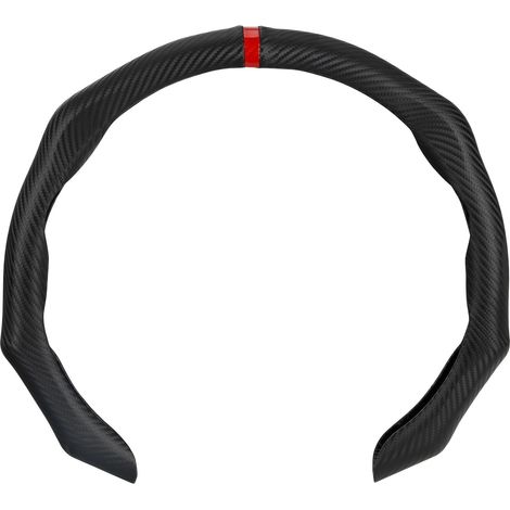 Over-Grip, coprivolante sportivo in PVC, universale - Carbon-Look