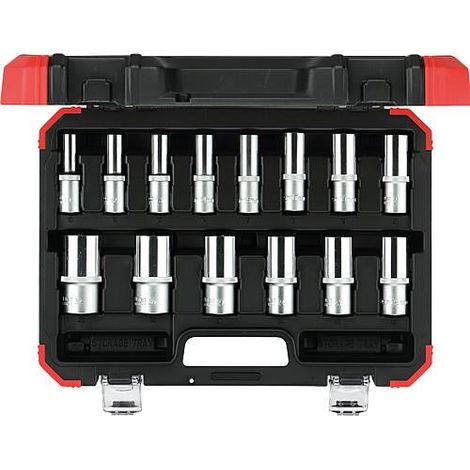 Set a douilles GEDORE red 14 pieces 1/2 (1/3)