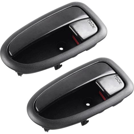 2x schwarzer Türgriff innen für Toyota Matrix Lavita (2001–2010), Teilenummer 82610-17010, links