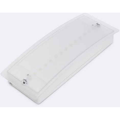 Luz Emergencia LED Superficie 100lm 3 Horas de Autonomía 3 W (1/5)