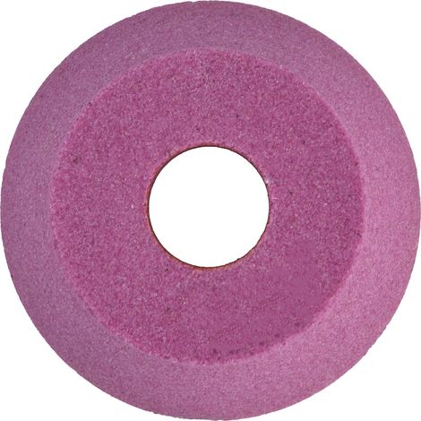 Meule à vasque conique en corindon chromé rose 75x32x20mm pour outils tranchants et engrenages, 1 pièce, grain 120 (1/5)