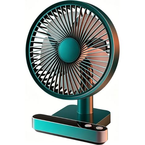 Ventilador - 4000 mAh - 4 Velocidades - Oscilación 180° - Silencioso - Batería Recargable (1/5)