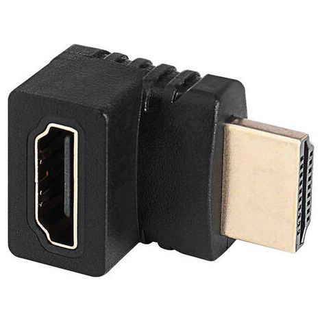 Adaptador HDMI Akyga AK-AD-70 de 90 grados, resolución 4K Full HD.