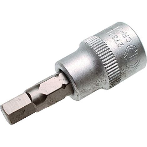 BGS Bit-Einsatz Antrieb Innenvierkant 10 mm (3/8") Innensechskant 9/32" - 2730