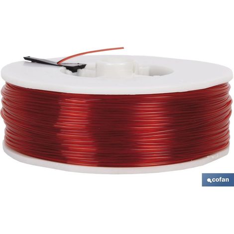 Blíster Hilo De Sedal 0.9 mm 100 Mts Rojo
