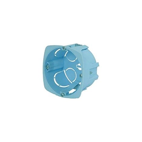 BOÎTE D'ENCASTREMENT EUROHM - CLOISON SÈCHE - VIS - 1 POSTE - PROF. 50MM EUR52043
