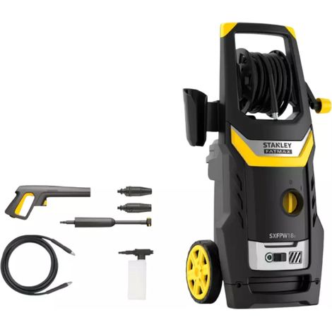 idropulitrice elettrica a freddo stanley fatmax "sxfpw18b-e" 140 bar 480 l/h 1800 w