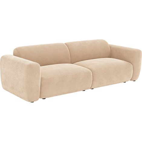 Divano 4 posti in Tessuto testurizzato Beige - POGNI di Maison Céphy (1/3)