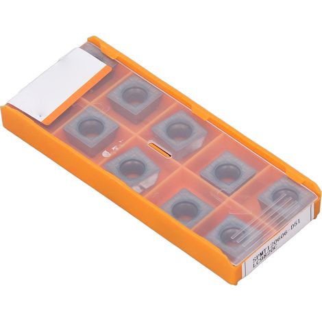 10 beschichtete Hartmetall-Dreheinsätze, hocheffiziente CNC-Fräser, Holzbearbeitungseinsätze, 10er-Packung, langlebige Drehwerkzeuge (1/5)