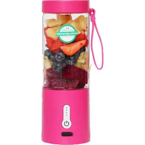 Mini blender 530 ml, rechargeable, batterie 4000 mAh, mixeur à fruits (1/4)