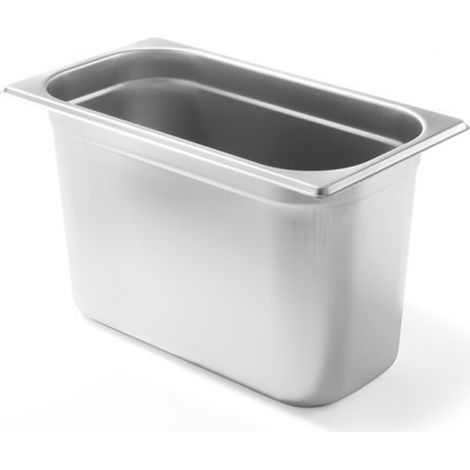 Bac GN 1/4, hauteur 200 mm, inox - Hendi 800553