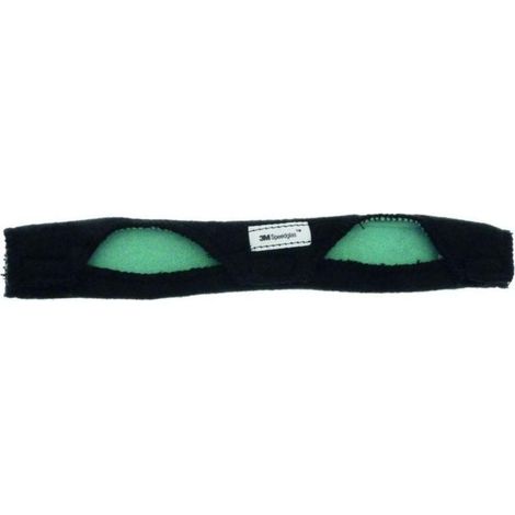 banda antisudor. textil acolchada. speedglas 100s. negro. espuma interior
