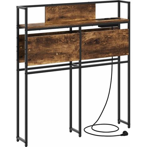 Maison Exclusive - Testata contenitore Rovere fumo Legno multistrato