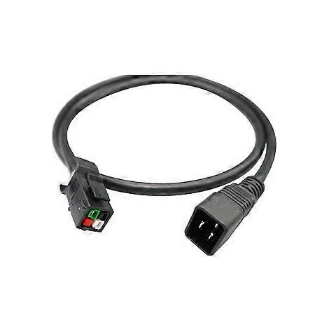 Netzkabel mit C20- auf P13-Anderson-Stecker, dreiadrig, passend für S21, S21XP, S21pro, S19j XP, KS5, KS5p