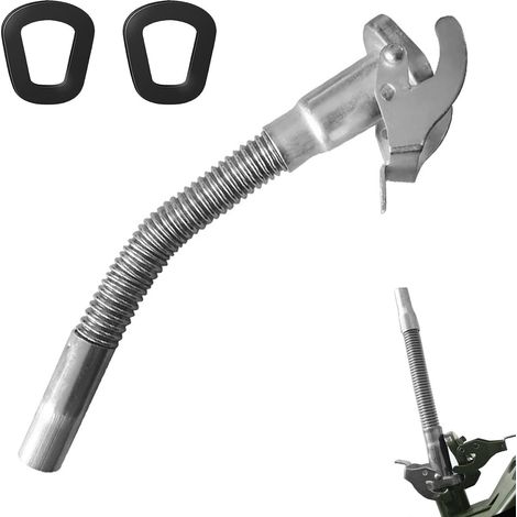 Svuotatore per taniche di benzina, ugello in acciaio inox, tubo di scarico flessibile, per taniche da 5, 10 e 20 litri (auto, barche) (1/4)