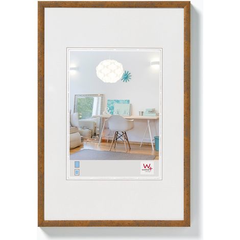 Cadre Photo Taupe 18 x 24 cm Cadre en Plastique KV824X (1/5)