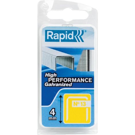 Agrafe Rapid 6mm Galva Agrafes Galvanisées Type 13 Pour Agrafeuses Rapid - Rapid