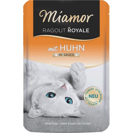 MIAMOR Ragout Royale con pollo in salsa - bustina da 100 g