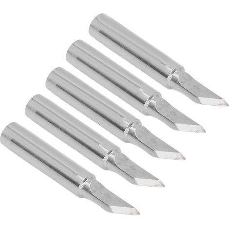 Lot de 5 embouts de fer à souder cuivre chauffage interne pour station soudure BGA 900M-T-K compatibles Hakko Atten Yihua (1/5)
