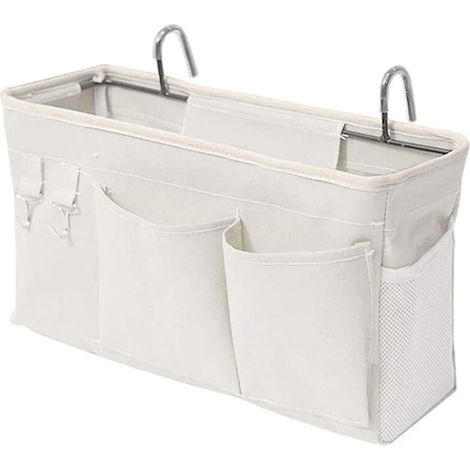 Sacs de rangement/organisateurs de chevet, organisateurs suspendus, adaptés aux lits superposés, aux lits d'hôpital, aux barrières de lit de dortoir, peuvent être utilisés pour ranger des objets tels