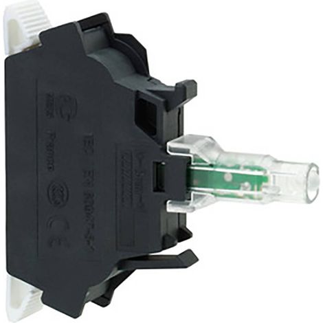 Bloc lumineux Harmony diam.22mm LED intégrée blanche 12V SCHNEIDER ZBVJ15
