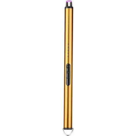 Allumeur Électrique - Allumeur À Arc Plasma Sans Flamme - Rechargeable USB Avec Indicateur De Batterie - 22 cm - 1 Pièce
