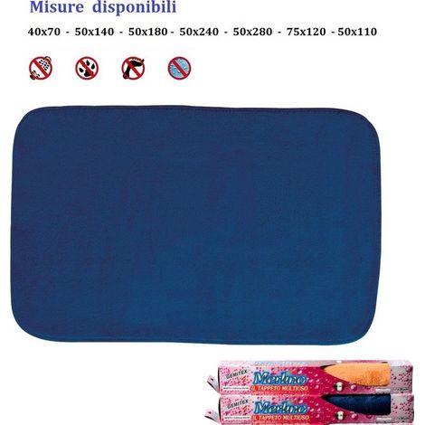 TAPPETO MERLINO CM.40X70 BLU