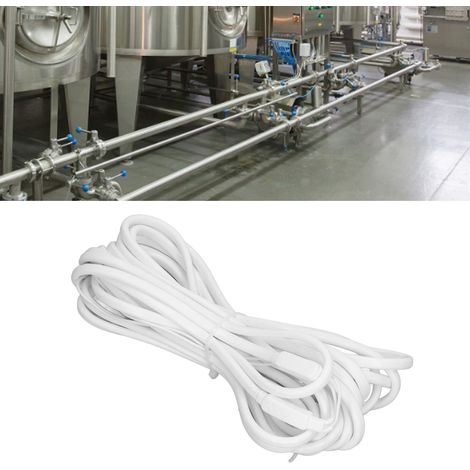 Tuyau de drainage pour chambre froide type 588000, fil chauffant de dégivrage, plaque chauffante, échangeur de chaleur, ruban chauffant en caoutchouc silicone de 8 m, câble chauffant étanche et antige (1/5)
