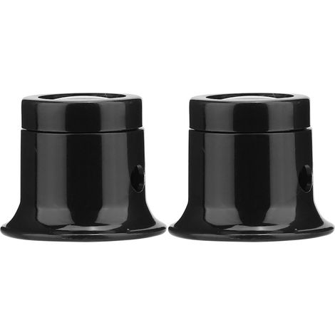 Lot de 2 loupes horloger 10x pour réparation, bijouterie, avec verres grossissants de précision. (1/5)