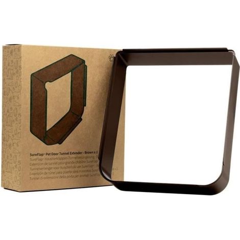 Rallonge de tunnel chatière SureFlap microchip marron (1/2)