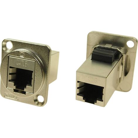 Prolongateur RJ45 femelle 8P8C vers RJ45 femelle 8P8C Cliff CP30222SM 1 pc(s) (1/2)