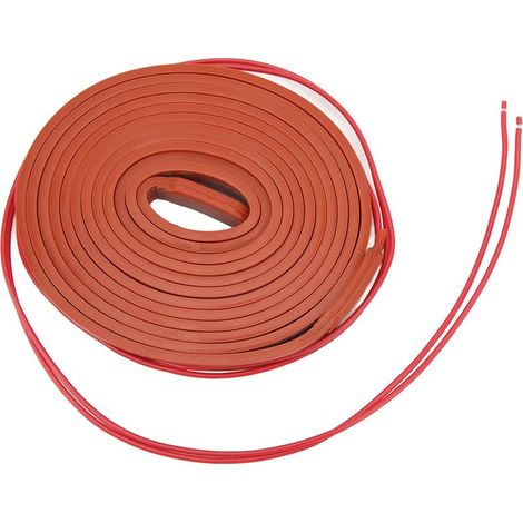Ruban Chauffant en Silicone, Ceinture Chauffante en Silicone étanche à Commande Automatique Flexible 120 W pour Compresseur D'air(DC24V) (1/5)