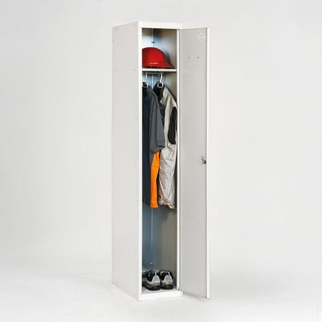 Taquilla desmontada 1 puerta ancho 30 x 50 x 180 cm