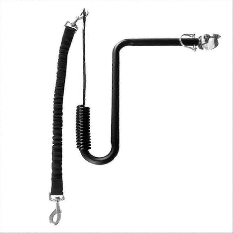 Laisse de vélo robuste et mains libres pour chien, compatible avec les vélos de haute qualité pour le vélo d'appartement, le vélo de fitness et le vélo cycliste. WHBYV (1/4)