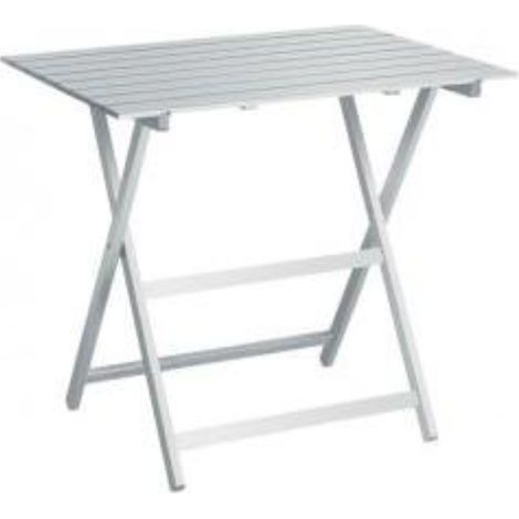 Tavolo richiudibile in legno faggio Bianco 60x77 CM