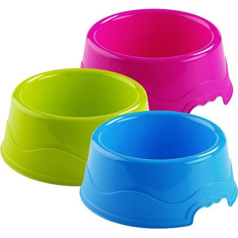 TrAdE Shop Traesio - Ciotola Cocker Per Cane Animali In Plastica 0,40 Litri Vari Colori -