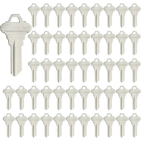 Rohlinge SC1 Schlüsselrohlinge Packung mit 100 Stück Rohlinge