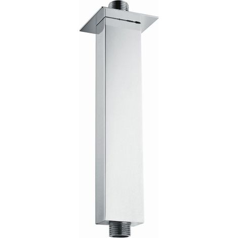 RAK Ceiling Mounted Square Shower Arm 250mm Length - Chrome (1/3)