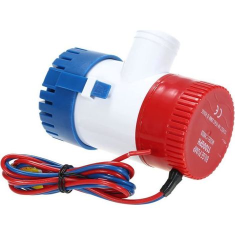 Pompe De Cale - Submersible 12 V 1100 GPH - Pour Bateau Camping-Car Petite Piscine Fontaine - 1 Pièce (1/5)