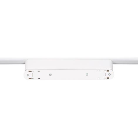 Adaptador 90º para Focos Carril Magnético 25mm SuperSlim 222mm Blanco