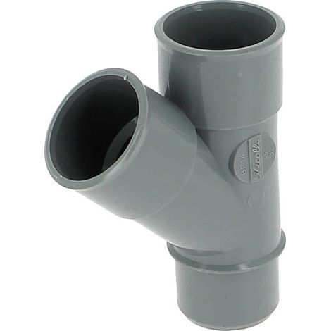 NICOLL Culotte 45° PVC Mâle Femelle Ø32