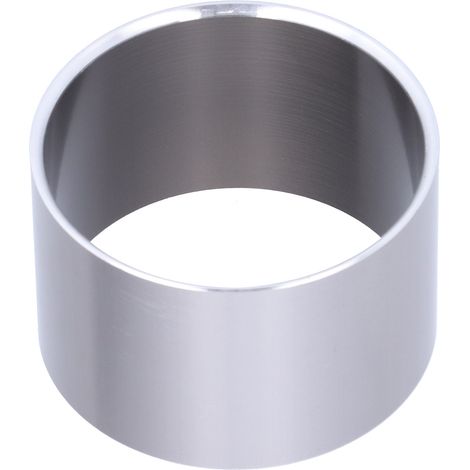 Chemise cylindre aluminium argent 75x69.7x48mm silencieuse sans huile compacte légère pour compresseur air 1600W lot de 1 (1/5)