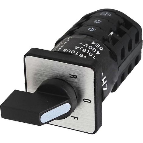 Commutateur de marche avant/arrêt/inversion ZH-A EN61058 pour moteurs CJ0618, WM210 et WM180 (1/5)