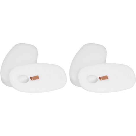4 Ensembles Filtres en Coton pour Aspirateur Shark HV320 HV321 HV322 HV324Q HV319 HV320W