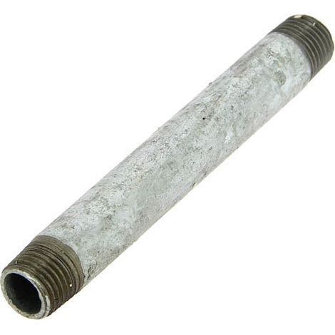 Bobine fonte galva longueur 100mm Mâle 1/4