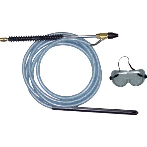 KIT SABLAGE 5m TUYAU + LANCE + CANNE + LUNETTE DIMACO SABE