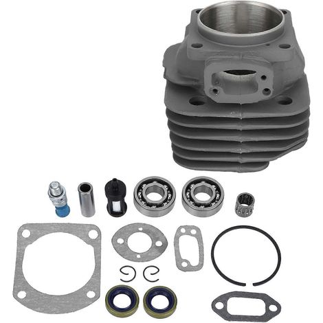 Zweiteiliger Zylinder- und Kolbensatz, 48 mm Bohrung, für Husqvarna 162, 266 und 266SE Kettensägen – Motorzubehör (1/5)